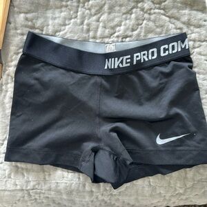 NIKE pro combat dry fit compression shorts black XS